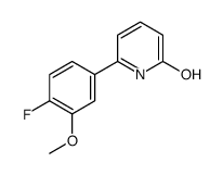 6-(4-fluoro-3-methoxyphenyl)-1H-pyridin-2-one Structure