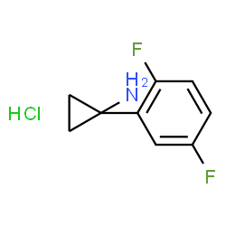 25 1-(25-二氟苯基)环丙烷-1-胺盐酸盐图片
