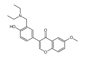 7-methoxy-4'-hydroxy-3'-diethylaminomethylisoflavone picture