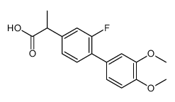 3',4'-Dimethoxy Flurbiprofen structure