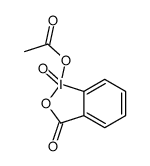 (1,3-dioxo-1λ5,2-benziodoxol-1-yl) acetate结构式