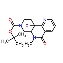 3-[(2-Chloro-pyridine-3-carbonyl)-Methyl-amino]-piperidine-1-carboxylic acid tert-butyl ester Structure