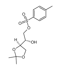 -3,4-<(1-methylethyliden)bis(oxy)>butandiol-4-(methylbenzolsulfonat) Structure