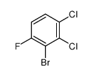 2-Bromo-3,4-dichloro-1-fluorobenzene结构式