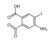 2-nitro-4-amino-5-iodobenzoic acid Structure