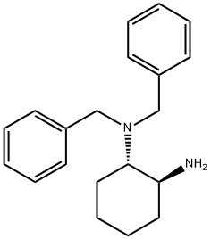 (1S,2S)-N1,N1-二苄基环己烷-1,2-二胺结构式