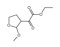 ethyl 2-(2-methoxytetrahydrofuran-3-yl)-2-oxoacetate Structure