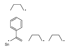 tributyl(2-phenylprop-2-enyl)stannane Structure