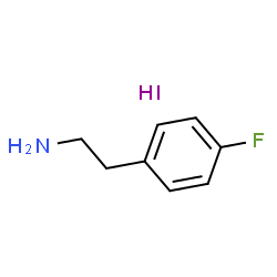2-(4-Fluorophenyl)ethylamine Hydroiodide Structure