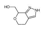 (2,4,5,7-tetrahydropyrano[3,4-c]pyrazol-7-yl)methanol Structure