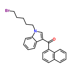 JWH 018 N-(5-bromopentyl) analog结构式