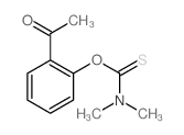 Carbamothioic acid,dimethyl-, O-(2-acetylphenyl) ester (9CI) picture