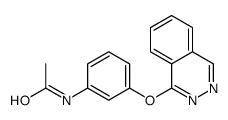 N-(3-phthalazin-1-yloxyphenyl)acetamide结构式