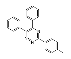 3-(4-methylphenyl)-5,6-diphenyl-1,2,4-triazine结构式