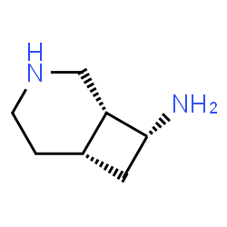 3-Azabicyclo[4.2.0]octan-8-amine,(1alpha,6alpha,8beta)-(+)-(9CI) Structure