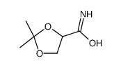 1,3-Dioxolane-4-carboxamide,2,2-dimethyl-(9CI)结构式