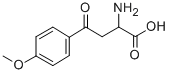 dl-2-amino-4-(4-methoxyphenyl)-4-oxobutanoic acid结构式