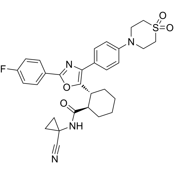 Cathepsin K inhibitor 3 Structure