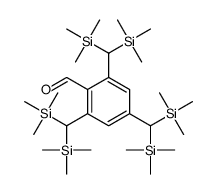 2,4,6-tris[bis(trimethylsilyl)methyl]benzaldehyde Structure