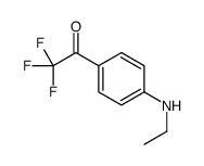 Ethanone, 1-[4-(ethylamino)phenyl]-2,2,2-trifluoro- (9CI) structure