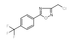 3-(Chloromethyl)-5-[4-(trifluoromethyl)phenyl]-1,2,4-oxadiazole picture