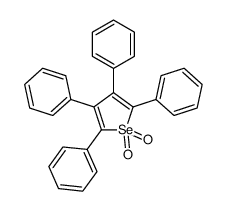 2,3,4,5-tetraphenylselenophene 1,1-dioxide结构式