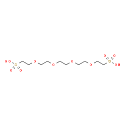 Bis-PEG4-sulfonic acid structure