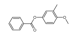 5-benzoyloxy-2-methoxy-toluene结构式