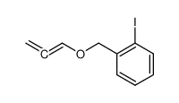 1-Iodo-2-[(propa-1,2-dienyloxy)methyl]benzene结构式