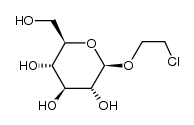 2-chloroethyl &beta,-d-glucopyranoside Structure