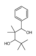 2,2,4,4-tetramethyl-1-phenylpentane-1,3-diol结构式