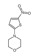 5-(4-morpholinyl)-2-nitrothiophene Structure