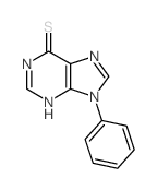 6H-Purine-6-thione,1,9-dihydro-9-phenyl- picture