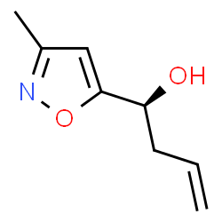 5-Isoxazolemethanol,3-methyl--alpha--2-propenyl-,(-alpha-S)-(9CI)结构式