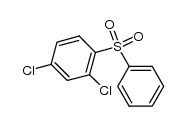 2,4-dichlorophenyl phenyl sulfone Structure