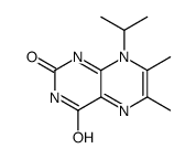 6,7-Dimethyl-8-(1-methylethyl)-2,4(3H,8H)-pteridinedione structure