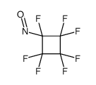 1,1,2,2,3,3,4-heptafluoro-4-nitrosocyclobutane Structure