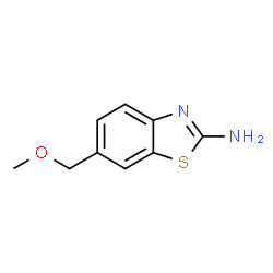 2-Benzothiazolamine,6-(methoxymethyl)-(9CI)结构式