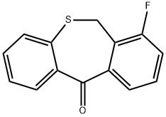 Dibenzo[b,e]thiepin-11(6H)-one, 7-fluoro- Structure