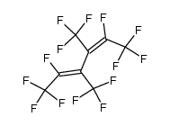 1,1,1,2,5,6,6,6-octafluoro-3,4-bis-trifluoromethyl-hexa-2,4-diene Structure