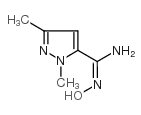 1H-Pyrazole-5-carboximidamide,N-hydroxy-1,3-dimethyl- picture