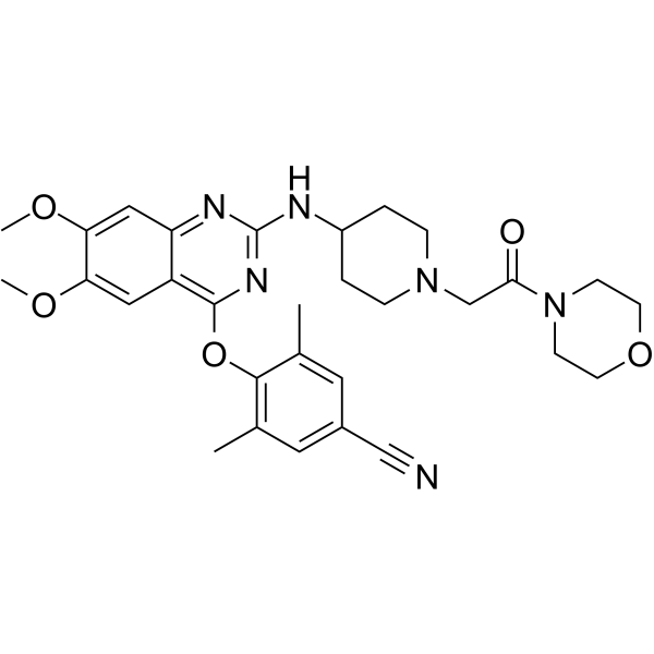 HIV-1 inhibitor-29结构式