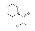 Morpholine, 4-(chlorofluoroacetyl)- (8CI) structure