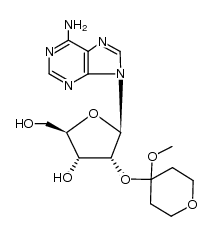 2'-O-(4-methoxytetrahydropyran-4-yl)adenosine Structure