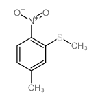 Benzene,4-methyl-2-(methylthio)-1-nitro- picture