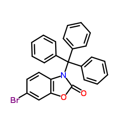 6-bromo-3-tritylbenzo[d]oxazol-2(3H)-one picture