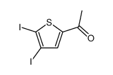 1-(4,5-diiodothiophen-2-yl)ethanone结构式