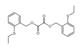 bis-[2-(ethylthio)benzyl] oxalate结构式