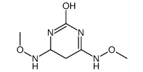 4,6-bis(methoxyamino)-5,6-dihydro-1H-pyrimidin-2-one Structure