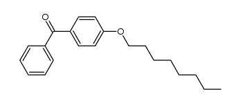 4-N-OCTOXY BENZOPHENONE Structure